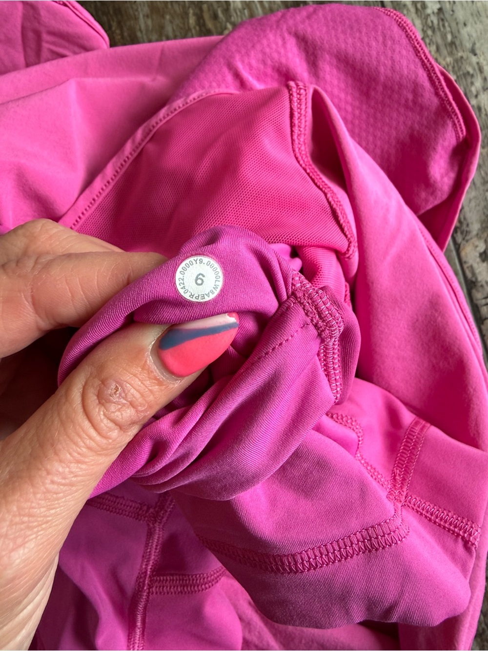 Lululemon Hotty Hot High-Rise Skirt vibrant Sonic Pink color - 6 - Picture 4 of 5